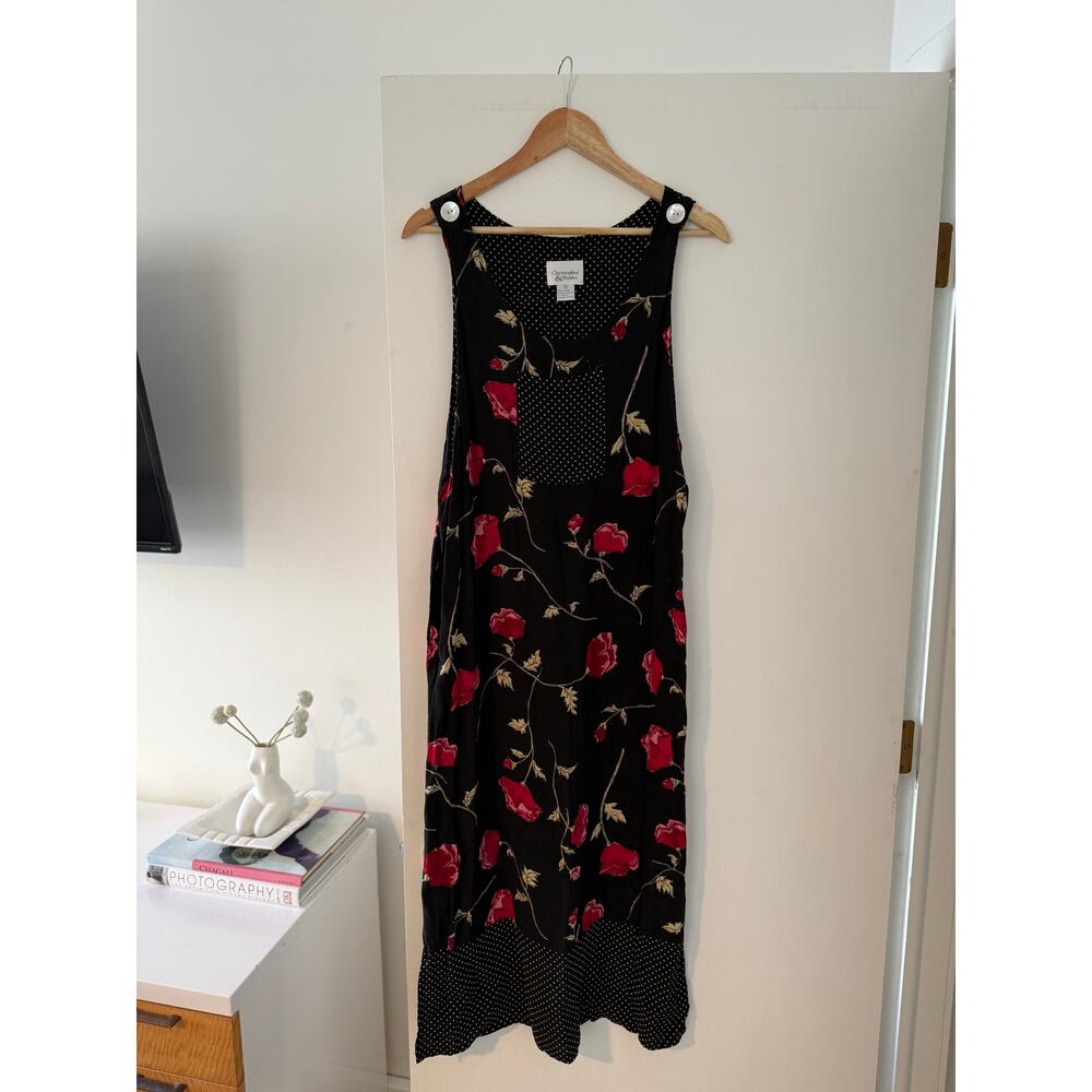 Christopher‎ & Banks Floral Midi Dress 🌹